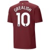 Maglia ufficiale Manchester City Grealish 10 Alternativa 2024-25 per Bambino